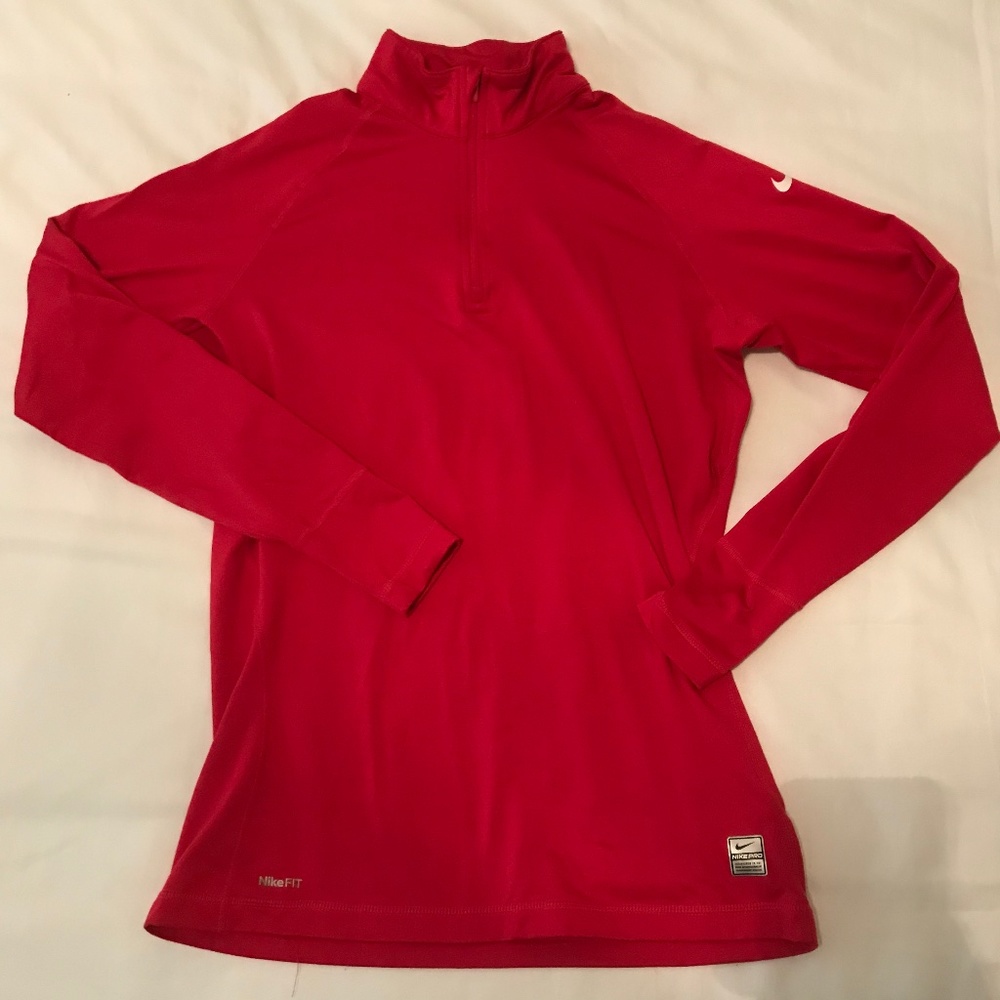 Red Nike Pullover